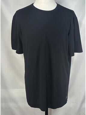 Travis Mathew Logo Pullover T-Shirt Black Mens L
